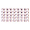 100Pcs Bunny Binder Clips Hollow Out Strong Clamping Sturdy Metal