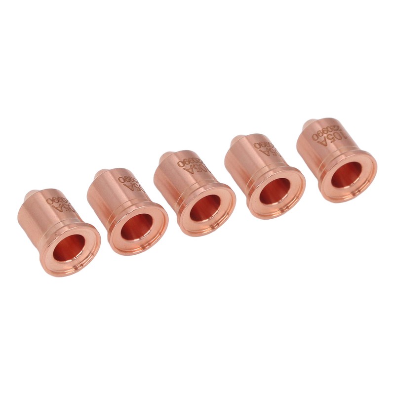 5 Pcs 220990 Nozzle Tip Brass Plasma Cutting Torch Nozzle