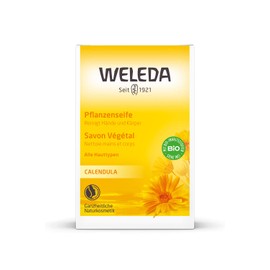 WELEDA Karendra Soap, 3.5 oz (100 g), Solid Soap, Body Soap, Clean Cleans, Peaceful Herbal Scent, Naturally Derived Ingredients, Organic, 3.5 oz (100 g)
