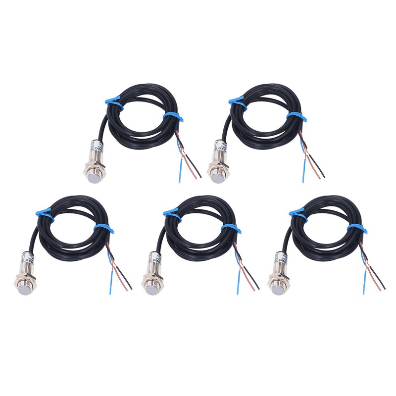 5Pcs Inductive Proximity Sensor Switch NPN 5‑30VDC Magnetic Hall Detector