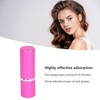 2 in 1 Oil Absorbing Volcanic Face Roller Retractable Foundation