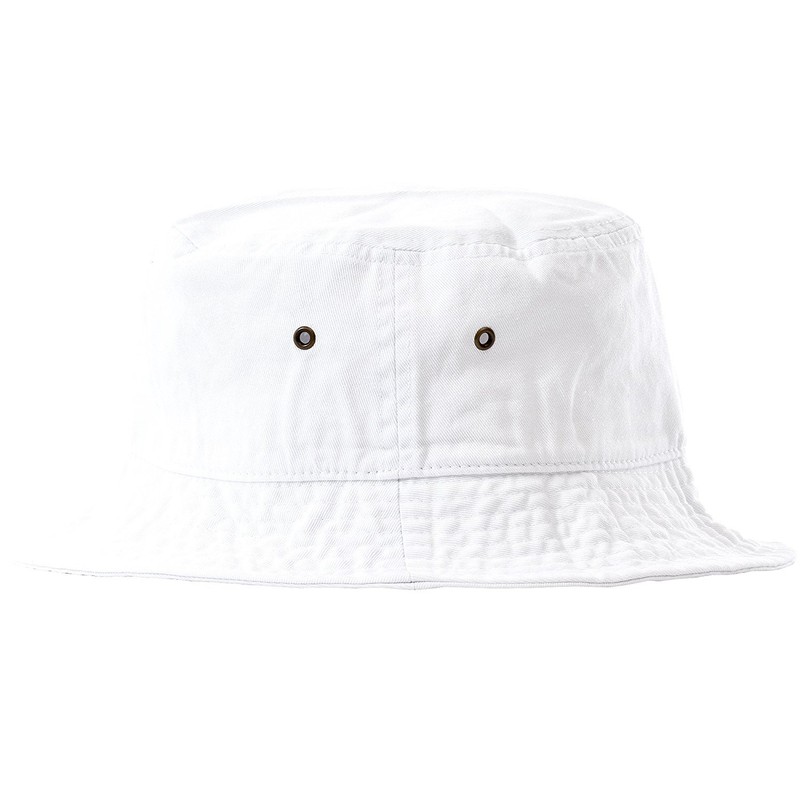 New Hattan Hat Bucket Hat for Men & Women, white