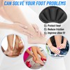 Back of Heel Cushion Inserts, 12Pcs Mesh Self-Adhesive Heel Pads,