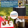 Extra Large Ice Block Molds - 4 Pcs for Ice