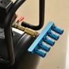 8 Way 11 Port Manifold Block Splitter,1/4" Pneumatic Air Hose