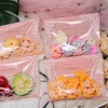 yueton 100PCS Self Sealing Cellophane Cookie Bags Cute Pink Cookie