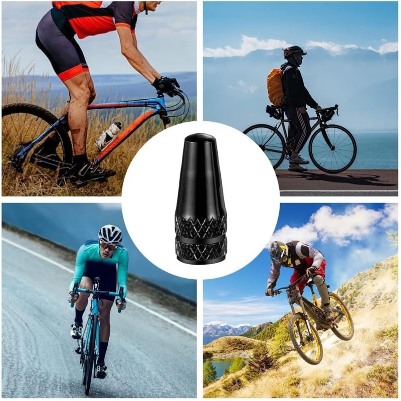 8 PCS Presta Valve Caps, dust caps for bikes, bike