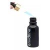 Envaline Frasco Gotero 20 Ml Coated Pipeta Premium Bulbo Negro