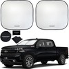 Autoshaders Car Windshield Sunshade – Foldable 2-Piece Front Window Sun