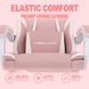 Misolant Gaming Chair, Fabric Gamer Chair with footrest for Adults,