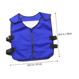 Operitacx 1 Set Cooling Vest with Ice Packs for Summer Comfortable Ice Waistcoat for Outdoor Work Washable and Reusable for Men and Women High Elastic Design for All