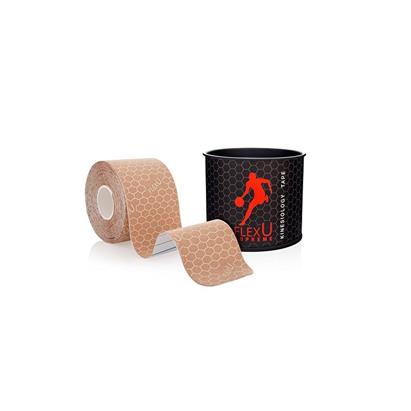 FlexU Kinesiology Tape; Single Roll (Pre-Cut or Continuous); Advanced Strength
