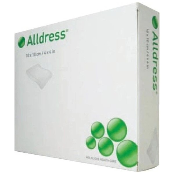 Alldress McK Alldress Composite Dressing 4 X 4 Inch Polyester