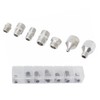 ABEST 7 pcs of airbrush adaptor set airbrush fitting airbrush