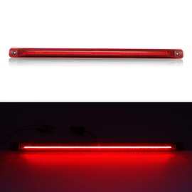 Mynoway LED Tailgate Lamp Replacement for Silverado Sierra 2500HD 2001-2014, Silverado Sierra 3500HD 2007-2014, Rear Red Brake Stop Light Bar with Ventilation Holes, Replace OE 15248604