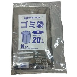 ＪＴＸ ８６１３０９）ゴミ袋ＬＤＤ 黒 ２０Ｌ１０枚 Ｎ２１０Ｊ－２０ 861309