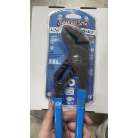CHANNELLOCK 12-INCH STRAIGHT JAW TONGUE & GROOVE PLIERS (440) NEW!!