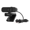 PC Webcam 2K UHD with Microphone Wide Angle USB Plug