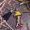 Funny Leg Lamp Pendant Tassel Keychain, Stocking Stuffer Gift for