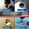 WELIQU Countersink 90° Diameter 6.3-20.5 mm Made of HSS-G Steel,