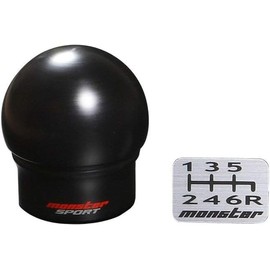 MONSTER SPORT Monster Shift Knob C Type M12 x P1.25 Spherical Black φ=47mm h=51.5mm Swift Sport [ZC33S] 831121-7650M