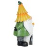 Garden Gnome Ornament Novelty Resin Standing Figure Patio Outdoor -
