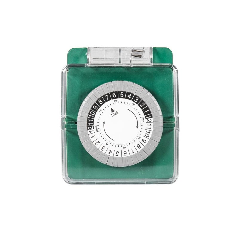 VOLT 120V 6-Outlet Outdoor Power Stake with Timer