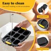 2 pcs Silicone Baguette Bread Pan Set, 4 Hole Non-Stick