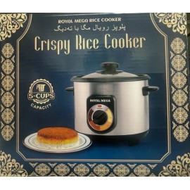 ROYAL MEGA COOK STAINLESS STEEL ROYAL MEGA ELECTRIC RICE COOKER
