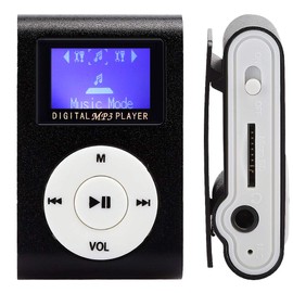 Music Player with 1.8 Inch Monochrome LCD Digital Screen MP3 Music Player