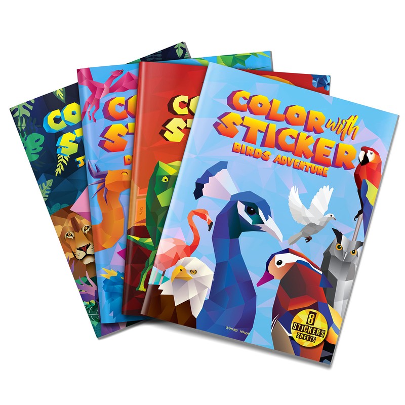 Birds Adventure (Color with Sticker)