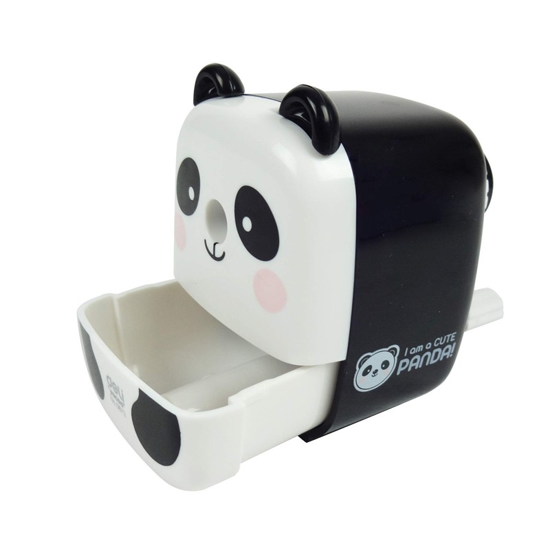 Emartbuy Cute Panda Manual Pencil Sharpener – Adorable Desk Accessory