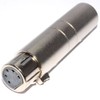 kenable 3 Pin Male XLR Pins to 5 Pin Female