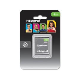 Integral INCF8GV2 Compact Flash Card Designed for the Photography Enthusiasts, Durable and Reliable, Black, 8GB