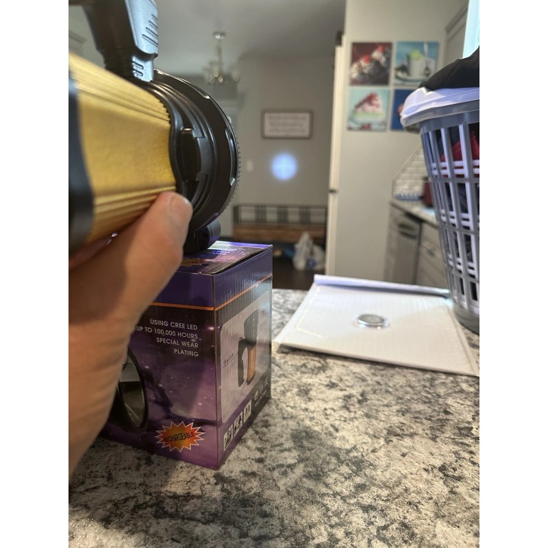 Super Bright LED Flashlight Rechargeable Super Bright Work Camping Fishing