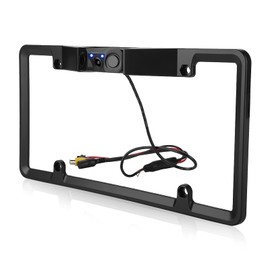 Cámara de Respaldo inalámbrica, Full HD Grabadora de Video para Auto Kit de cámara inversa con 2LED, Fácil instalación