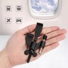 INIRET Black Adjustable Heavy Duty Portable Door Lock,Security Device for