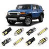 BRISHINE White LED Interior Light Kit for Toyota FJ Cruiser
