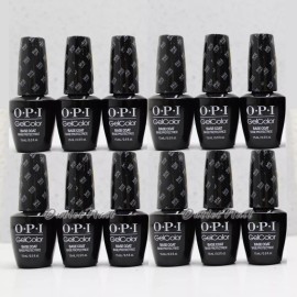 OPI LOT 12 - OPI GelColor BASE COAT GC 010 15mL/0.5oz UV Gel Polish Set Ship in 24H