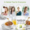 Dandelion Leaf & Root Tea Bags, 100% Natural Herbal Tea