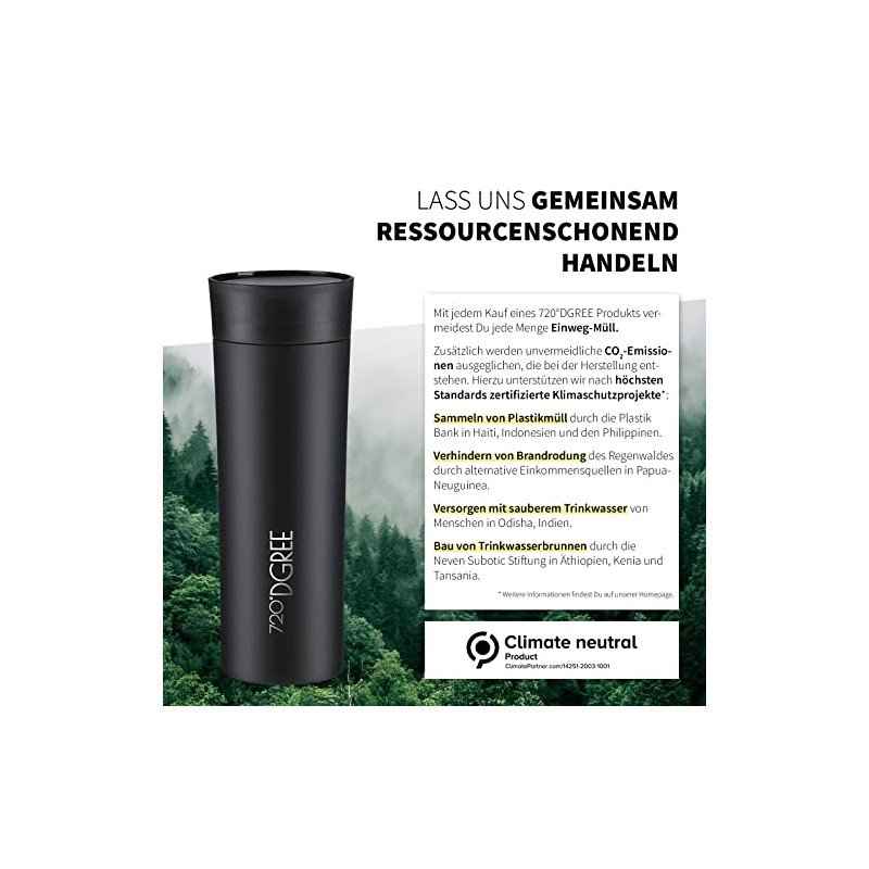 720°DGREE Replacement Lid for “PleasureToGo“ | Black