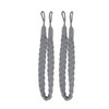 Set of 2 Lewondr Curtain Tiebacks Braid Rope Tiebacks Easy
