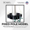 Christmas Tree Flag Pole Mega Topper Light Hook (Extra Large)