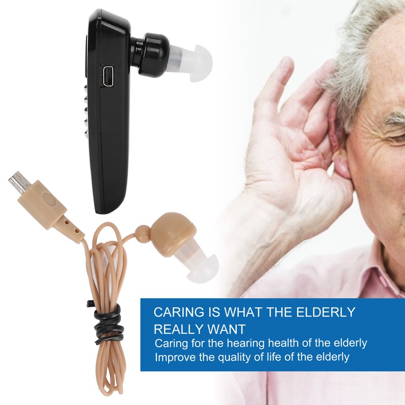 Hearing Aid Rechargeable Bluetooth Portable Sound Amplifier for the Elderly