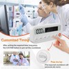 Visual Kitchen Timer Stopwatch with Progress Bar, Fast-Set Hour Minute