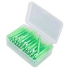 60Pcs Interdental Brush Practical Slim Braces Cleaner with PP Handle
