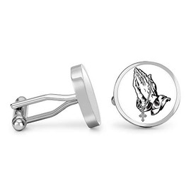 Oakmont Cufflinks Rosary Prayer Cufflinks Catholic Cuff Links