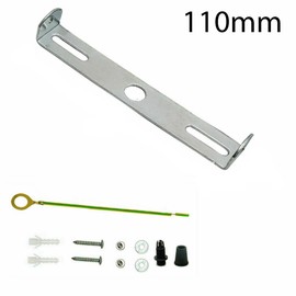 LEDSone Ceiling Mount with Mounting Tab, Light Cover Plates Light Rosette Metal Plate with Accessories (110 mm)