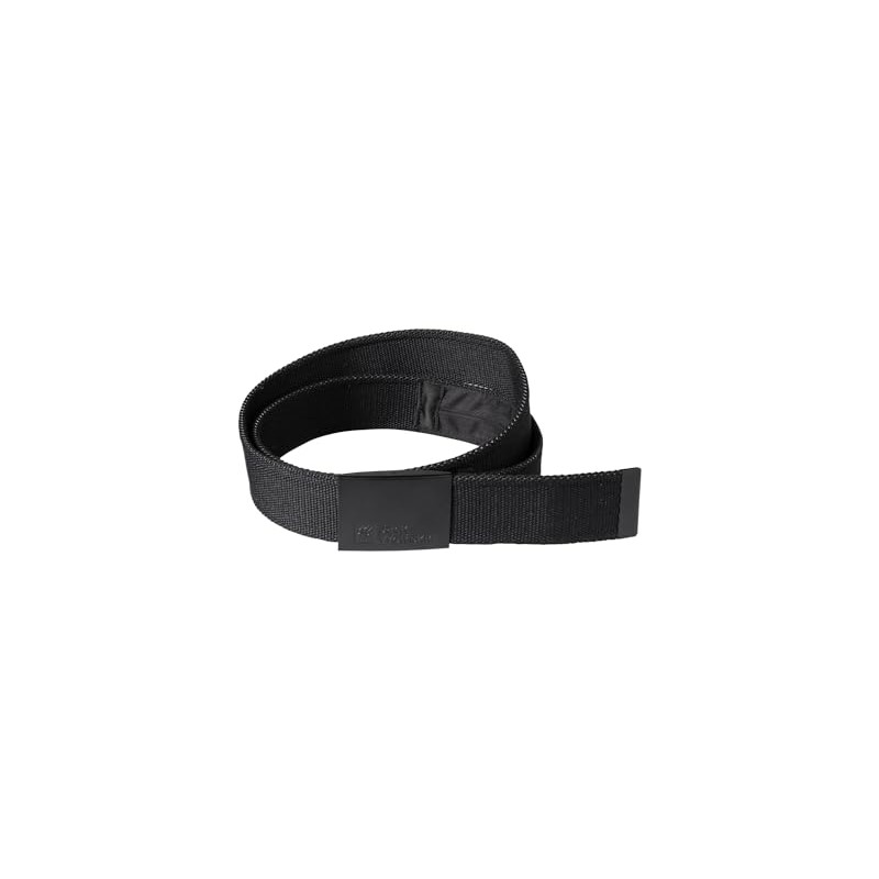 Jack Wolfskin Unisex Hidden Belt Travel Accessory Money Belt, Black,