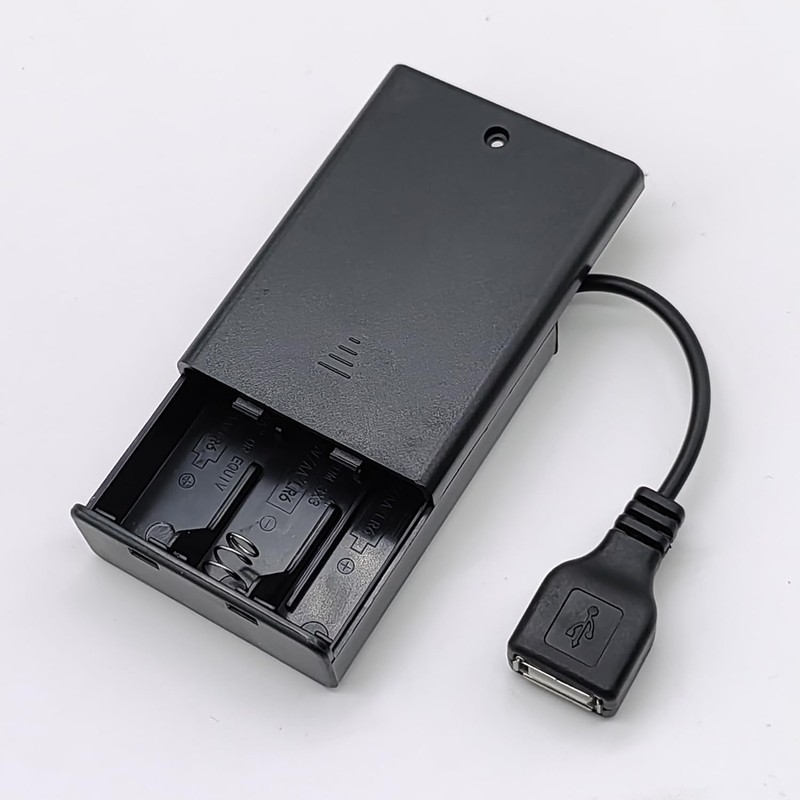 Goweewon AA Battery Holder, 2 Pack 3 AA Battery Holder